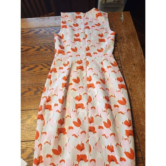 Black Halo Avila Tulip Dress sz 2 - Picture 6 of 6